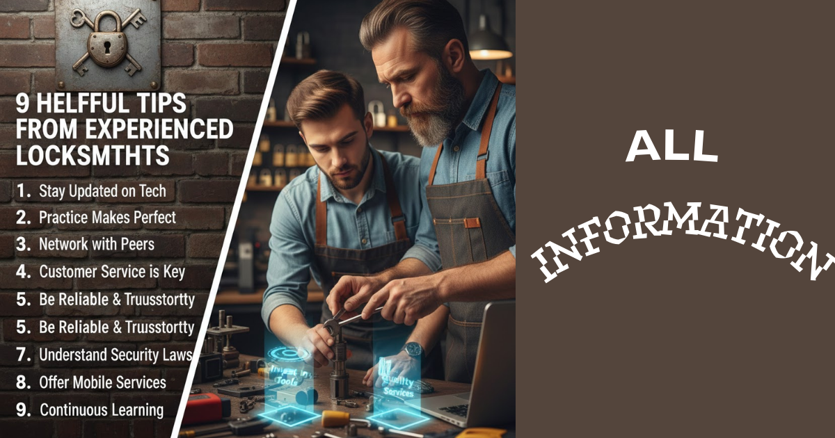 Locksmith business tips for beginners