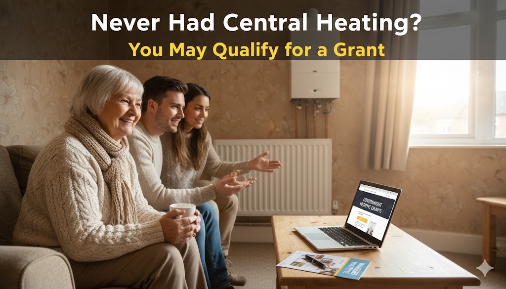 Never Had Central Heating? You May Qualify for a Grant